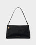 Katie Loxton Distressed Black Orin Twist Lock Small Shoulder Bag