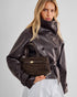 Katie Loxton Chocolate Leopard Orin Top Handle Crossbody Bag