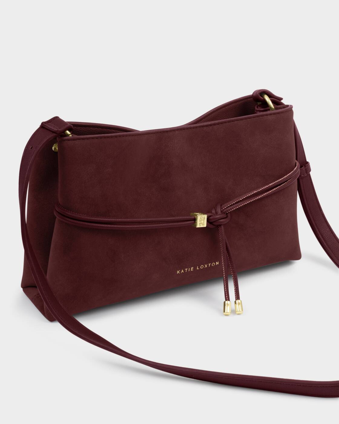 Katie Loxton Cherry Suedette Lori Crossbody Bag