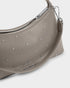 Katie Loxton Silver Mink Studded Miley Small Shoulder Bag