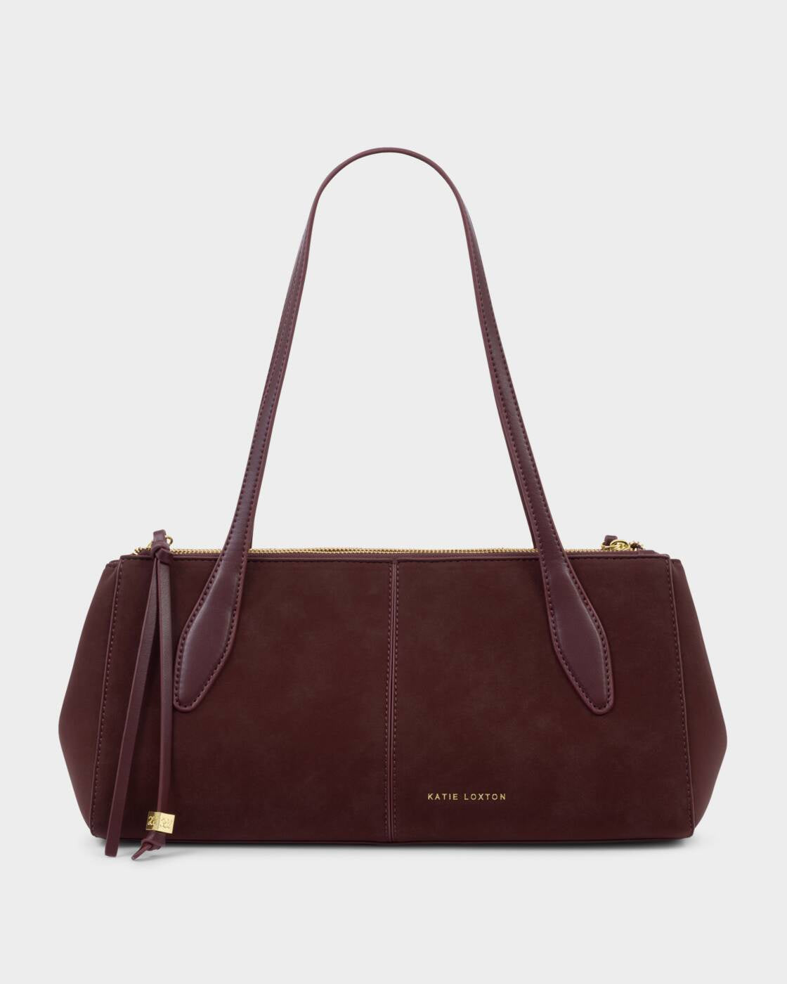 Katie Loxton Cherry Suedette Hattie Shoulder Bag
