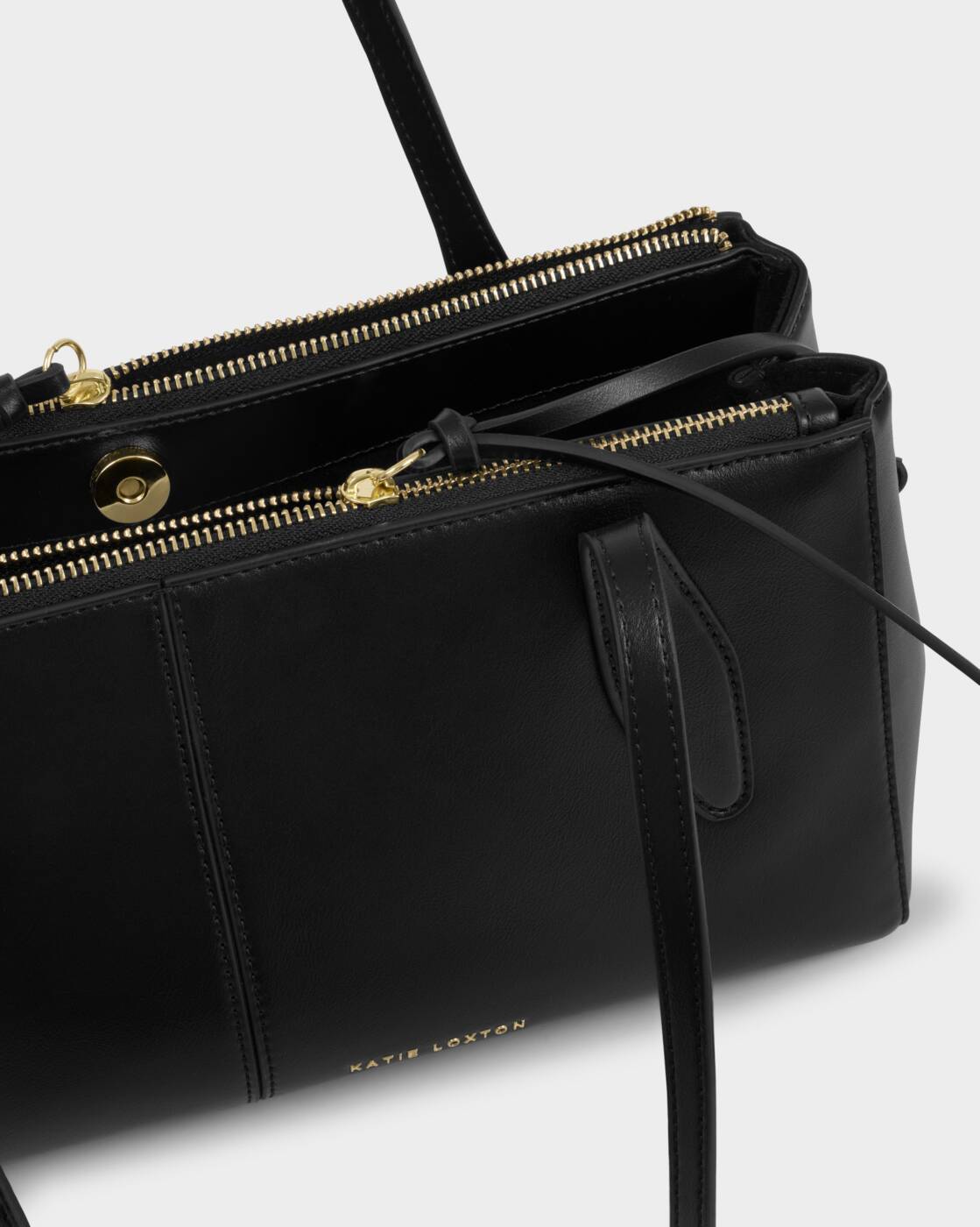 Katie Loxton Black Hattie Shoulder Bag