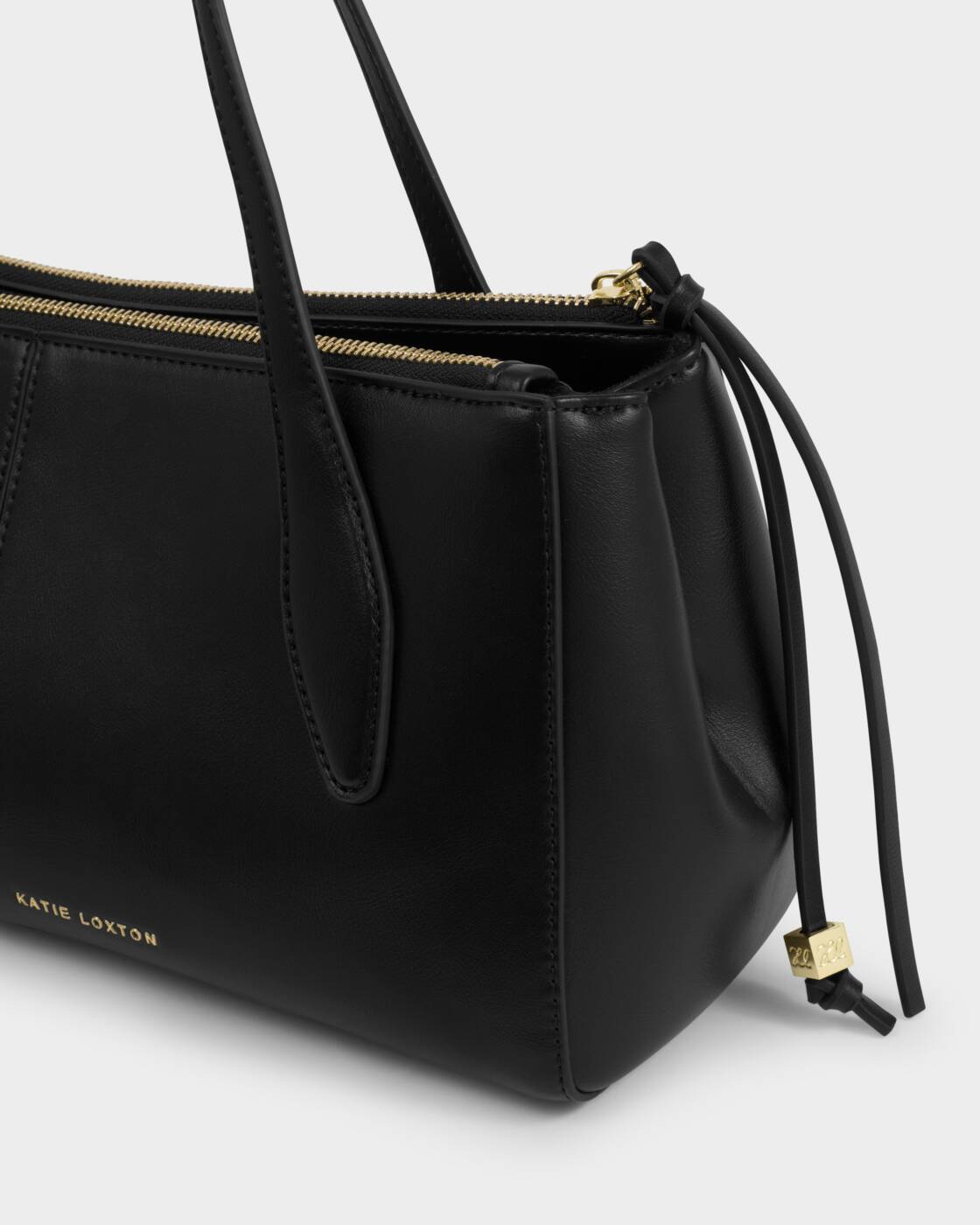 Katie Loxton Black Hattie Shoulder Bag