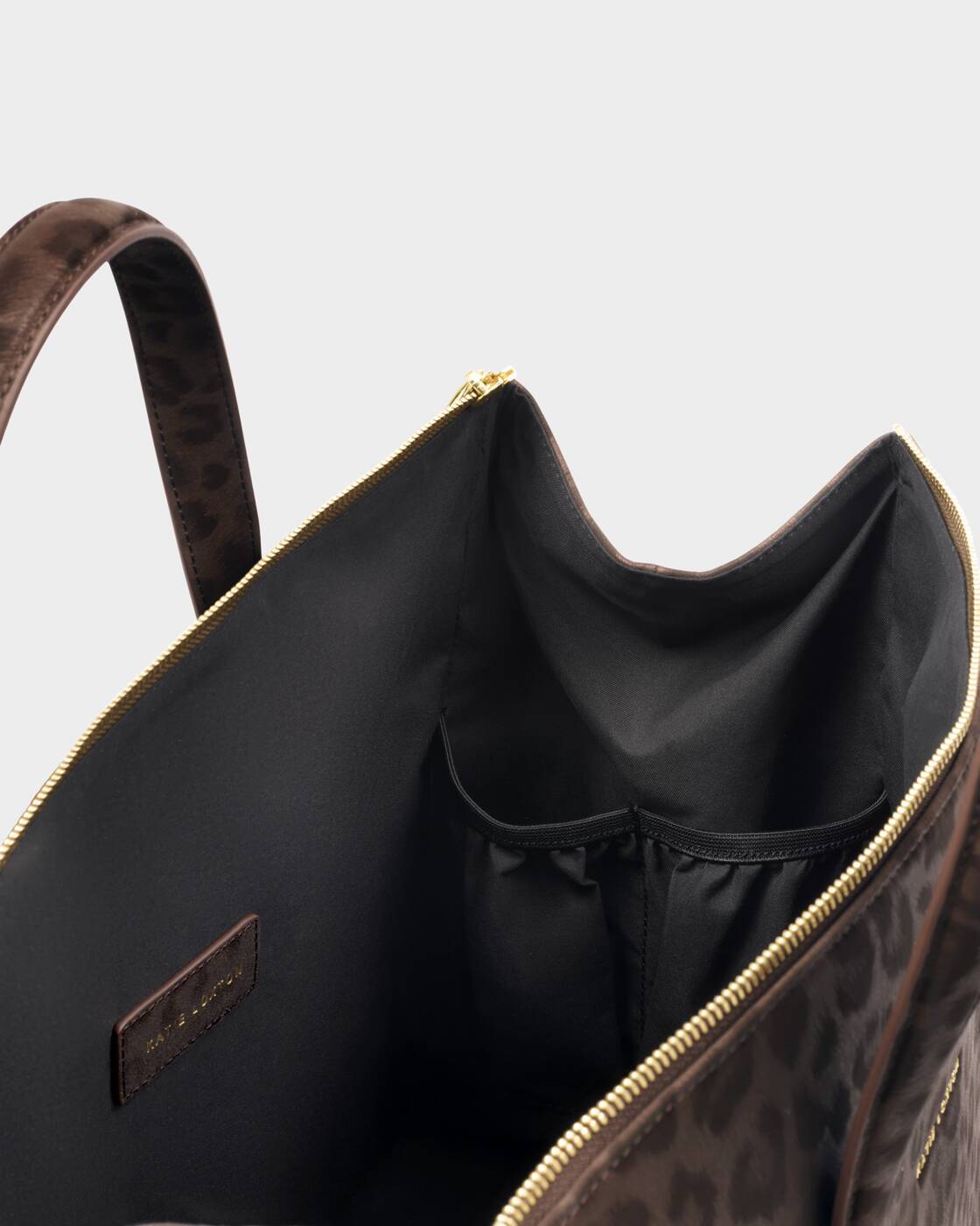 Katie Loxton Chocolate Leopard Milan Cabin Bag