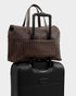 Katie Loxton Chocolate Milan Hand Woven Cabin Bag