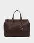 Katie Loxton Chocolate Milan Hand Woven Cabin Bag
