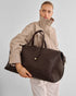 Katie Loxton Chocolate Soho Hand Woven Weekend Bag