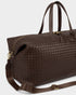 Katie Loxton Chocolate Soho Hand Woven Weekend Bag