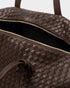 Katie Loxton Chocolate Soho Hand Woven Weekend Bag