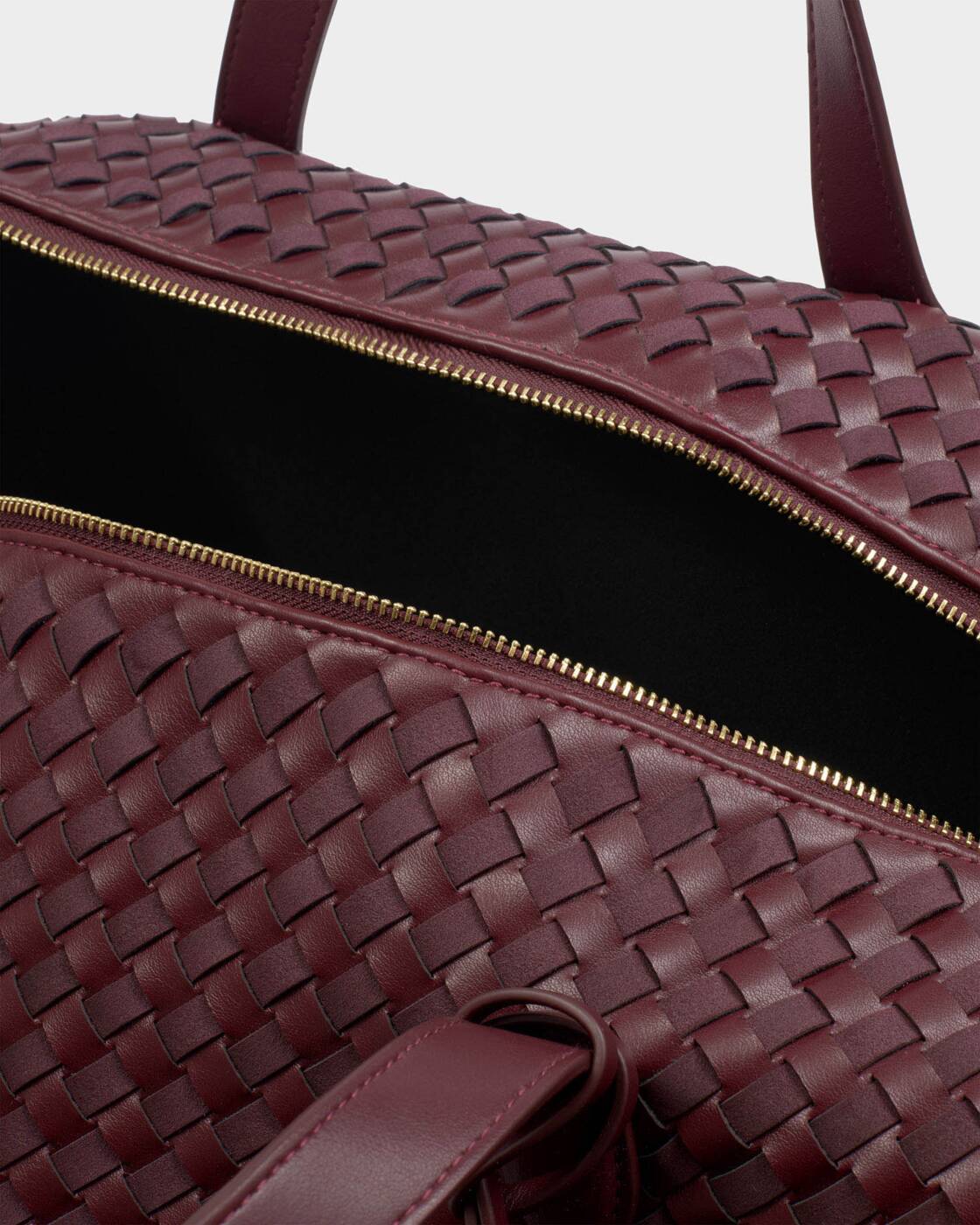 Katie Loxton Cherry Mixed Soho Hand Woven Weekend Bag