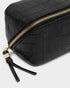 Katie Loxton Black Croc Fold Out Mirror Make Up Bag