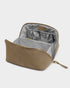 Katie Loxton Taupe Suedette Soho Large Make Up & Wash Bag