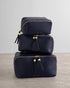 Katie Loxton Navy Soho Medium Make Up & Wash Bag