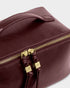 Katie Loxton Cherry Patent Crackle Soho Medium Make Up & Wash Bag
