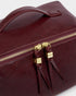 Katie Loxton Cherry Patent Crackle Soho Large Make Up & Wash Bag