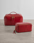 Katie Loxton Crimson Patent Crackle Soho Large Make Up & Wash Bag