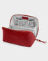 Katie Loxton Crimson Patent Crackle Soho Large Make Up & Wash Bag