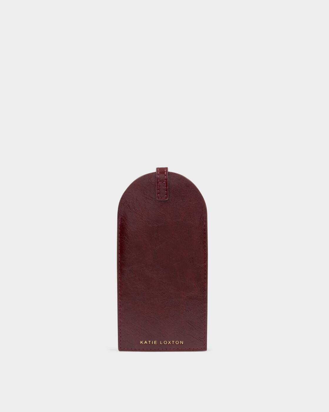 Katie Loxton Cherry Patent Crackle Glasses Sleeve