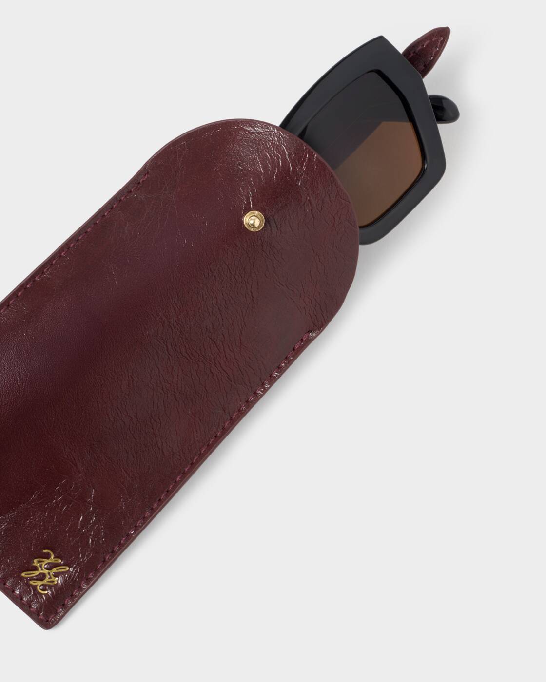 Katie Loxton Cherry Patent Crackle Glasses Sleeve