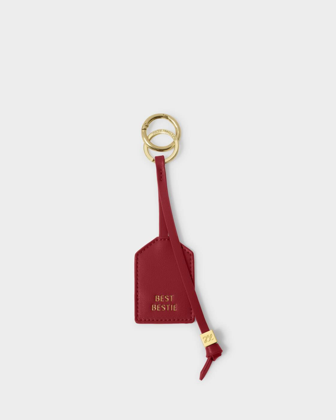 Katie Loxton Crimson Best Bestie Sentiment Keyring