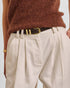 Katie Loxton Chocolate Leopard Buckle Belt