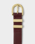 Katie Loxton Cherry Patent Crackle Buckle Belt