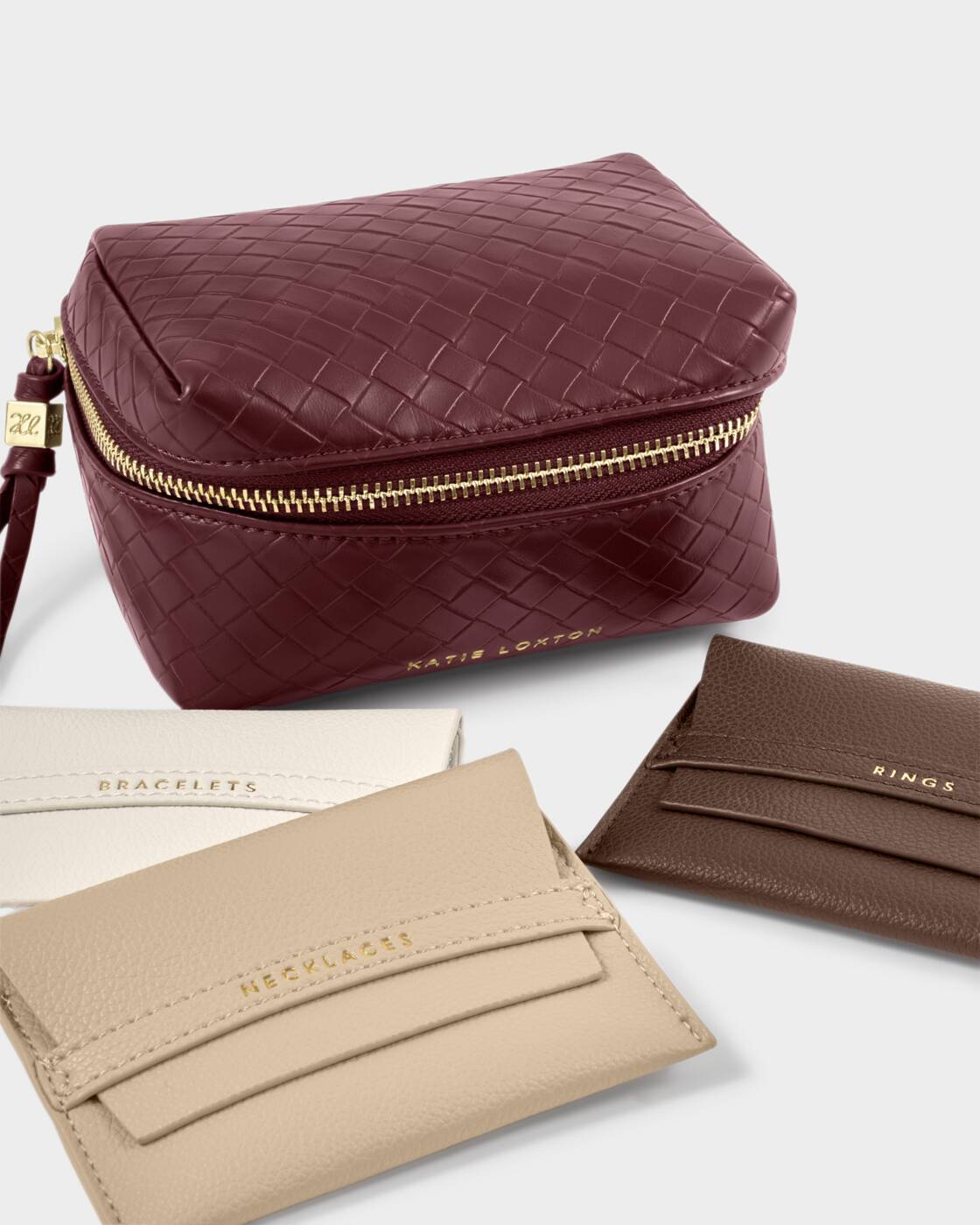 Katie Loxton Cherry Woven Accessories Organiser