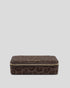 Katie Loxton Chocolate Leopard Classic Jewellery Box