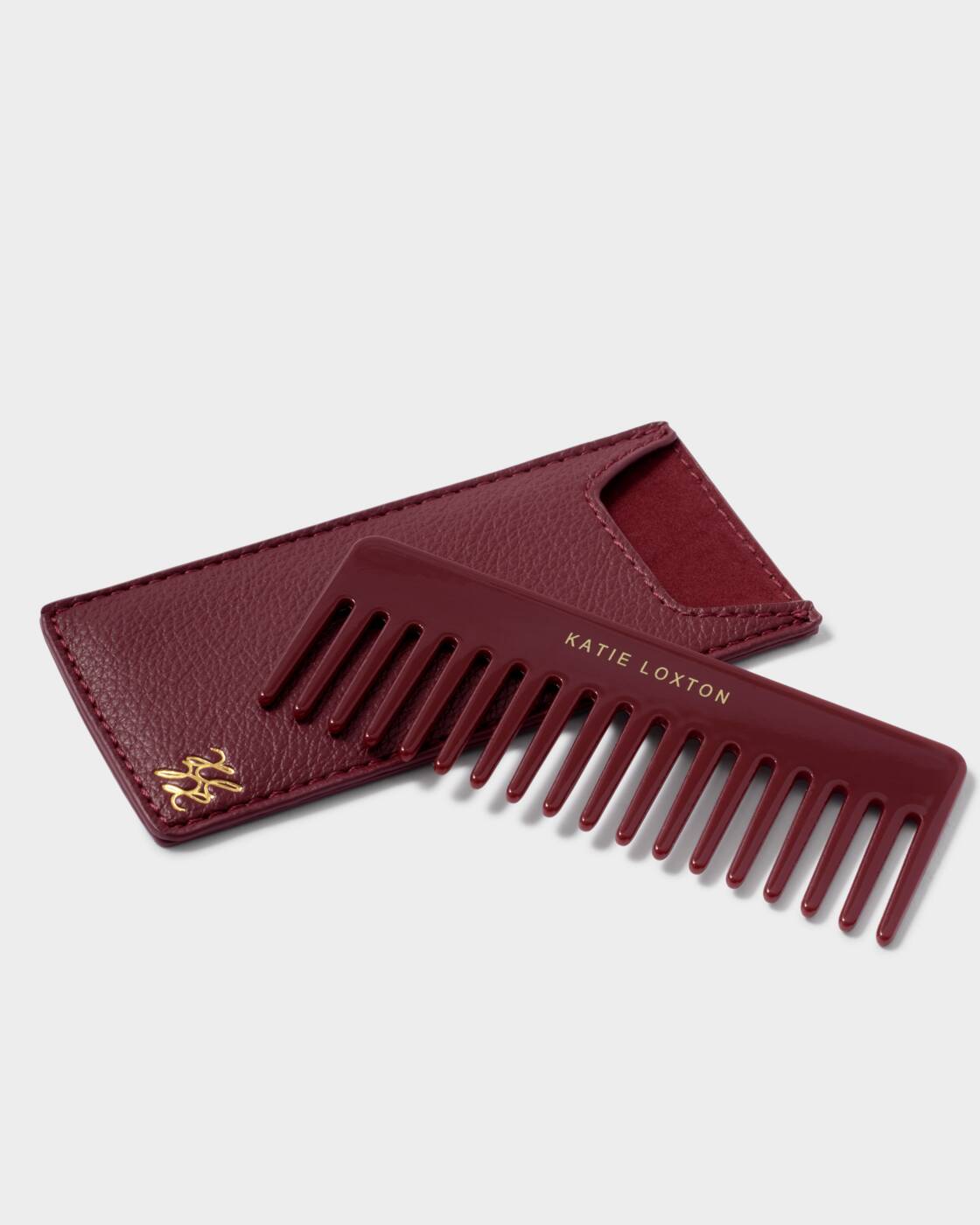 Katie Loxton Cherry Hair Comb & Case Set