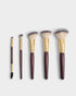 Katie Loxton Cherry Patent Crackle Make Up Brush Set