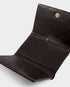 Katie Loxton Bitter Chocolate Patent Crackle Taya Woven Purse