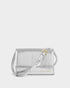 Katie Loxton Silver Eel Lou Crossbody Bag