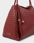 Katie Loxton Crimson Nova Hand Woven Large Shoulder Bag
