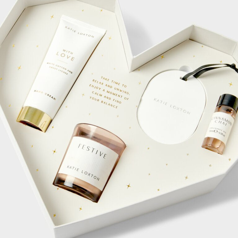 Katie Loxton Festive Hand Cream & Home Fragrance Gift Set