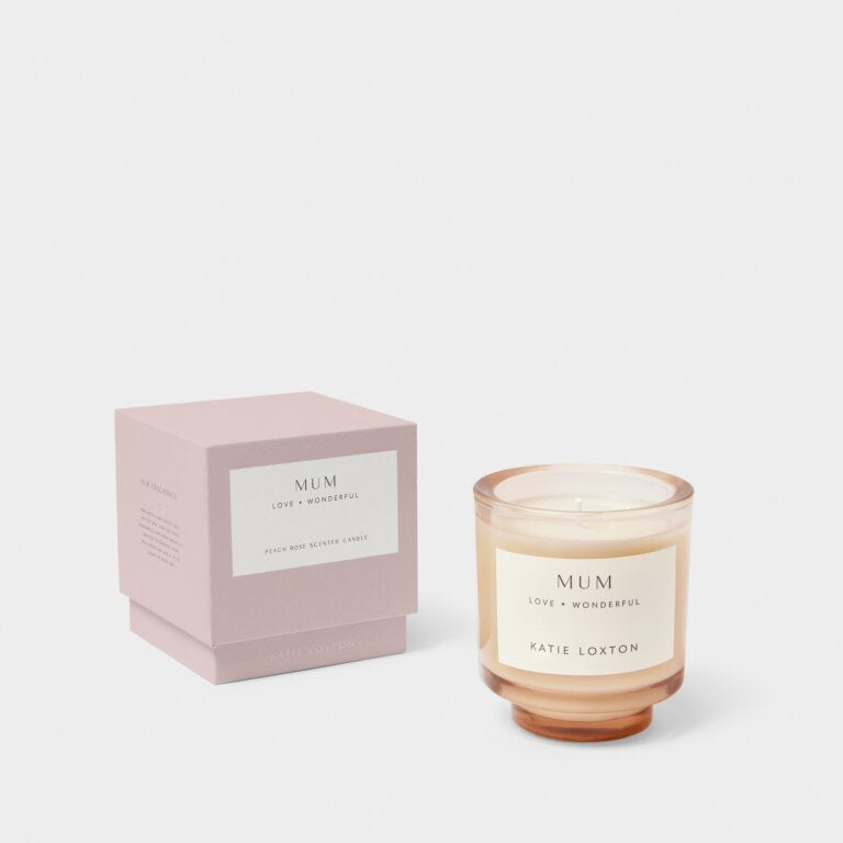 Katie Loxton Mum Peach Rose & Sweet Mandarin Candle