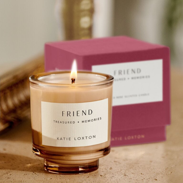 Katie Loxton Friend Peach Rose & Sweet Mandarin Candle