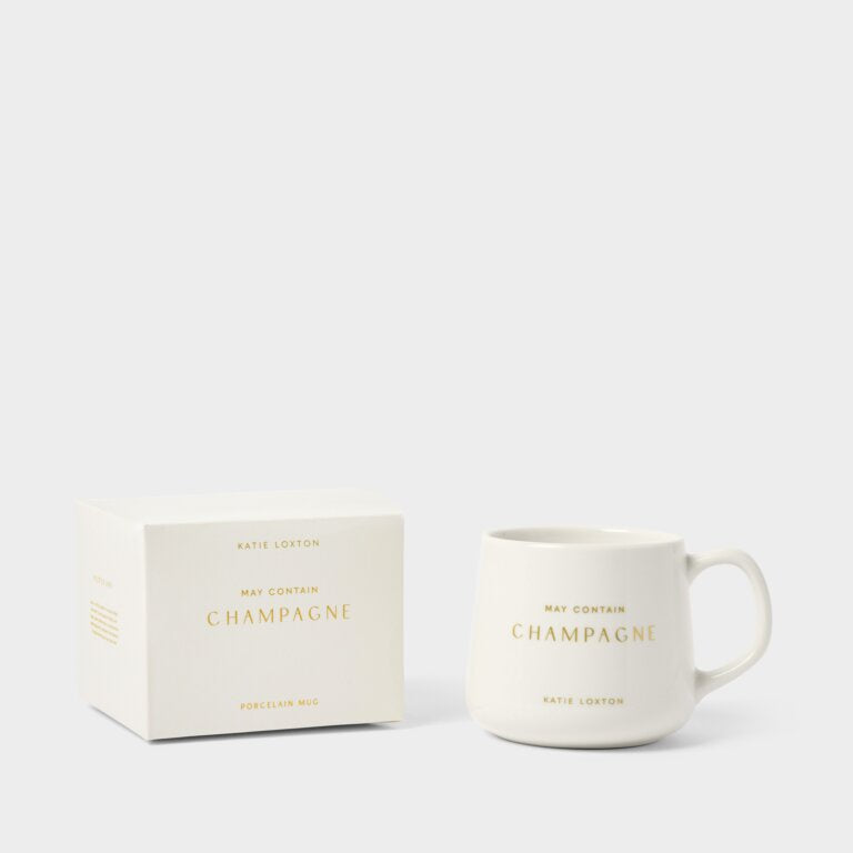 Katie Loxton May Contain Champagne Mug