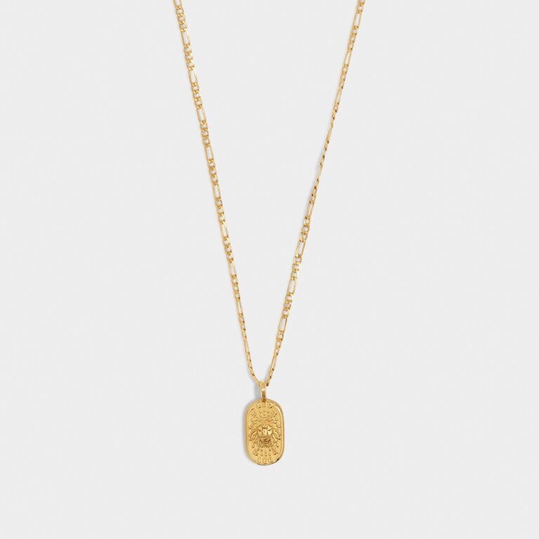 Katie Loxton Gold Leo Zodiac Necklace