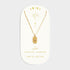 Katie Loxton Gold Leo Zodiac Necklace