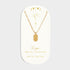 Katie Loxton Gold Virgo Zodiac Necklace