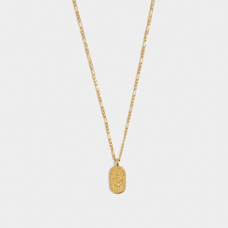 Katie Loxton Gold Sagittarius Zodiac Necklace