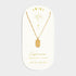 Katie Loxton Gold Capricorn Zodiac Necklace