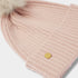 Katie Loxton Nude Pink Knitted Hat