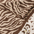 Katie Loxton Chocolate & Ecru Animal Printed Foil Scarf