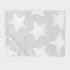 Katie Loxton Pale Grey & White Starshine Printed Foil Scarf