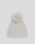 Katie Loxton Pale Grey Sequin Pom Pom Hat