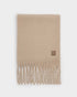 Katie Loxton Blush Taupe Recycled Tassel Scarf