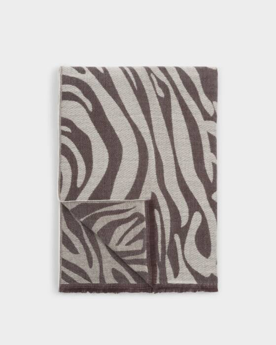 Katie Loxton Zebra Printed Blanket Scarf