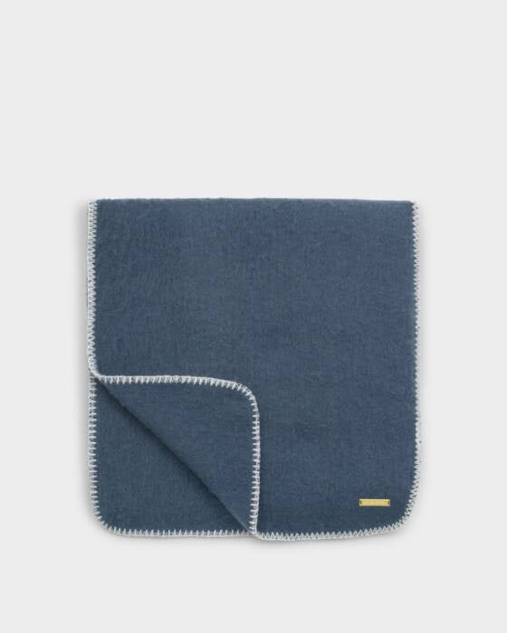 Katie Loxton Navy Whipstitch Scarf