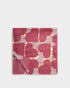 Katie Loxton Rink Raspberry Heart Tile Printed Foil Scarf